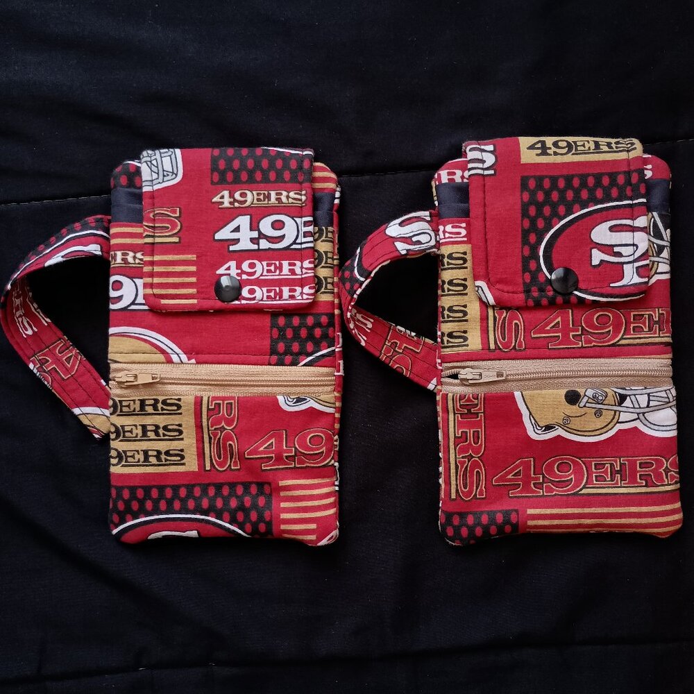 NFL San Francisco Football Team Wrist Wallet